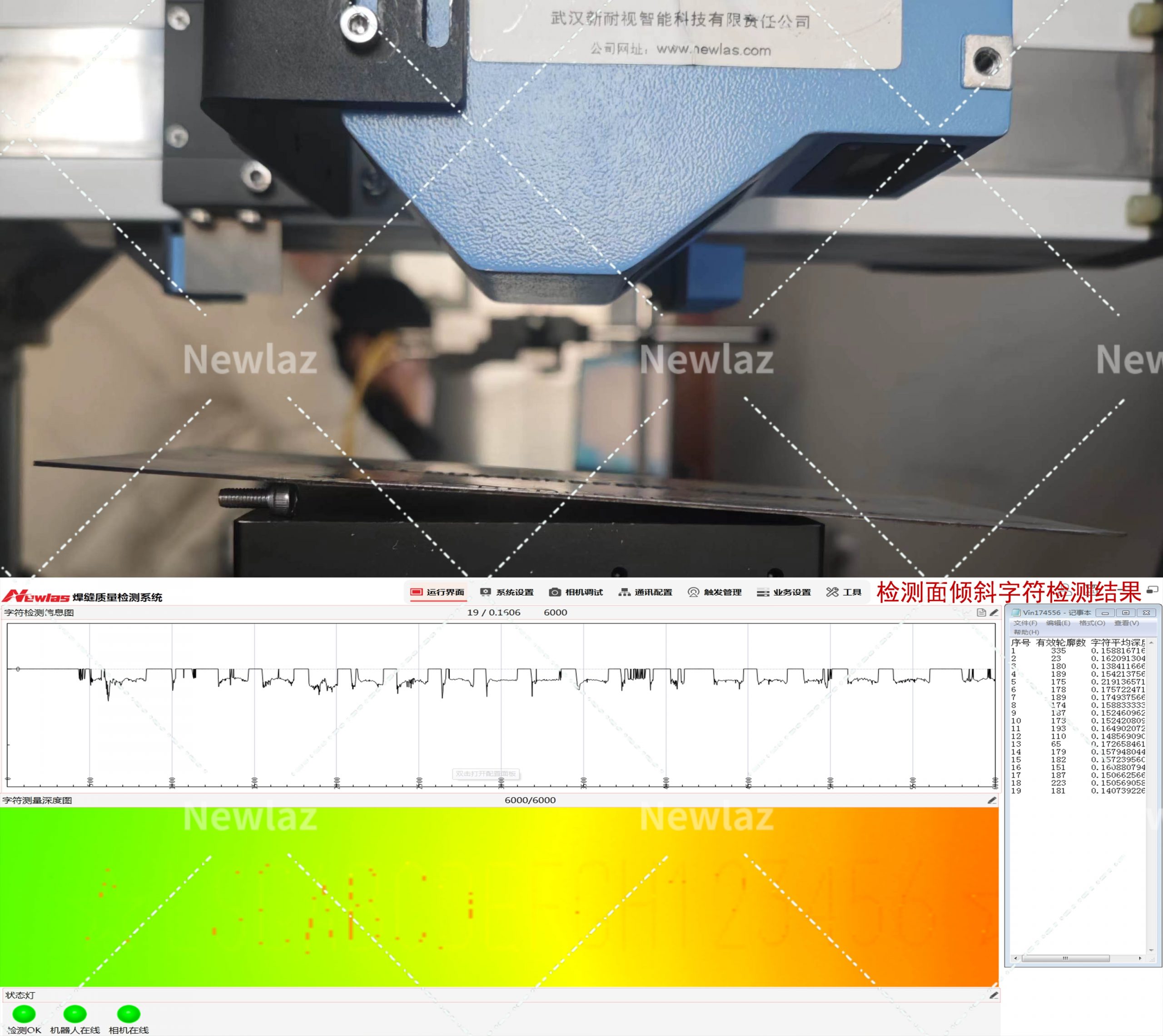 产品介绍|YH533388银河车身VIN码激光打刻字符深度检测系统 产品介绍|YH533388银河车身VIN码激光打刻字符深度检测系统